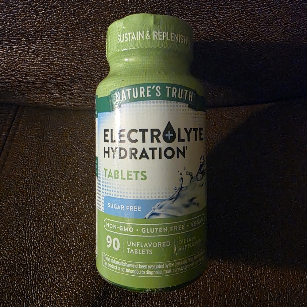 Nature's Truth Electrolyte Hydration Tablets